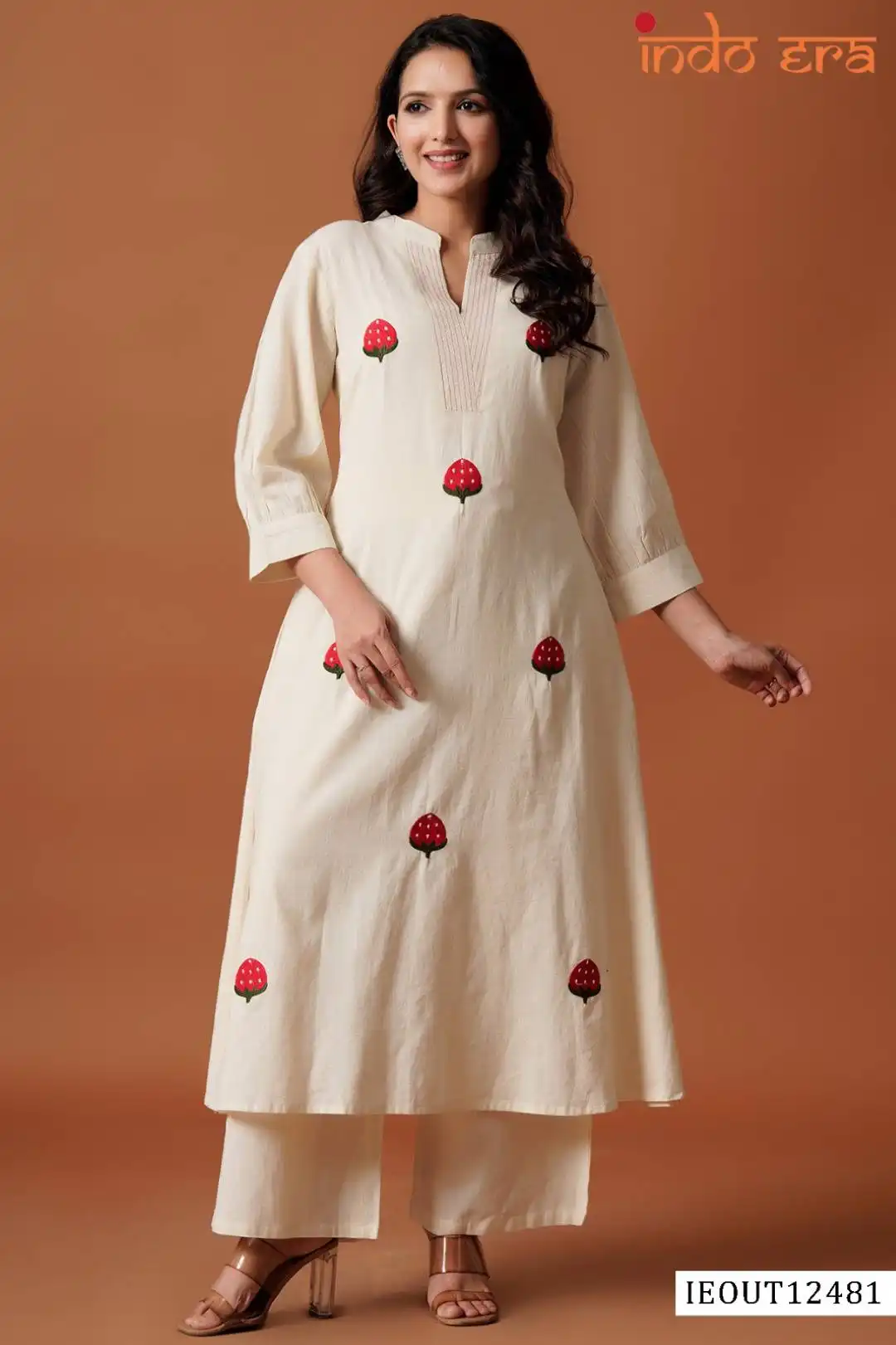 Indo Era 2584 Cotton Co Ord Set 07 Pcs Set