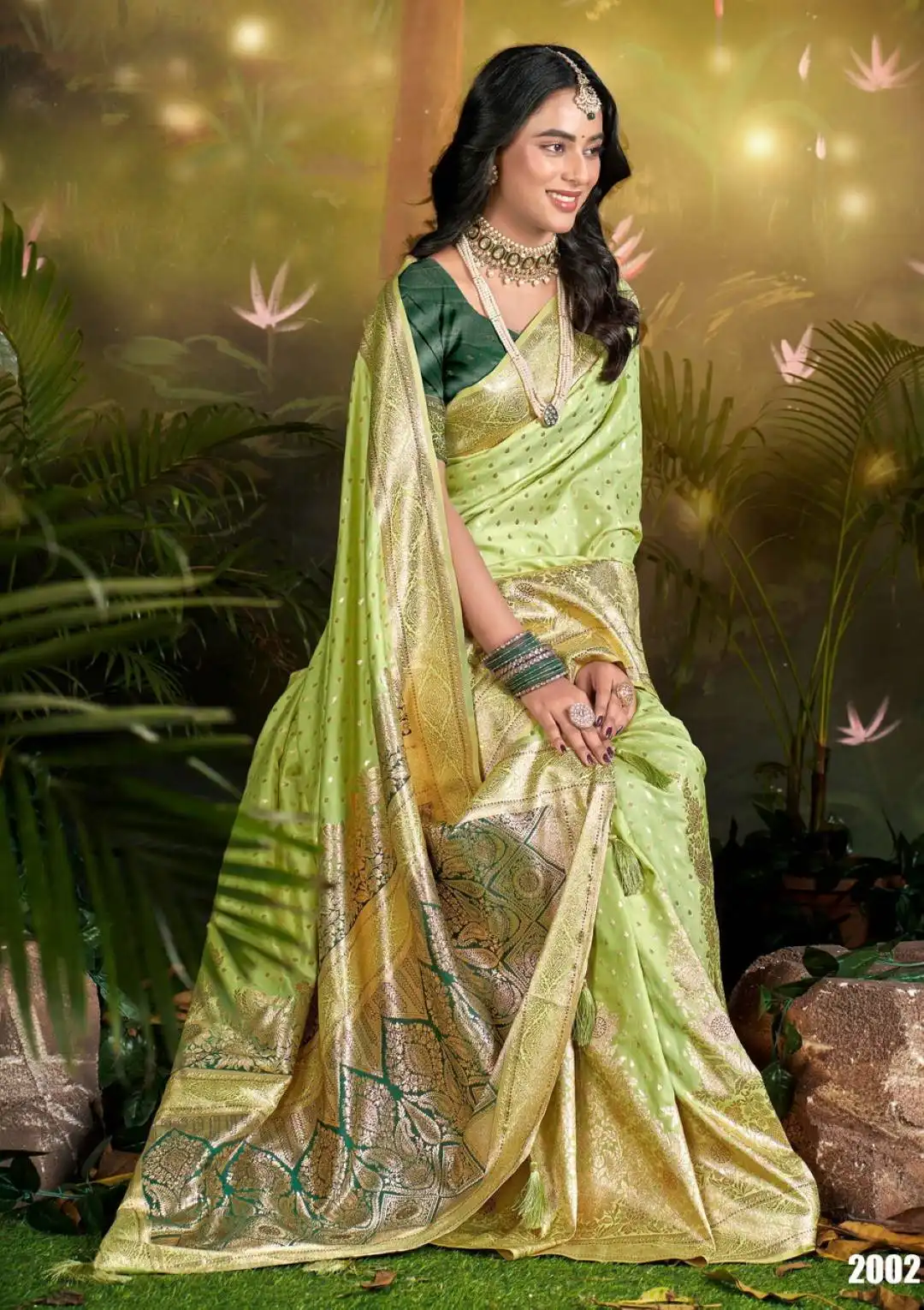 Saroj Snehlata Vol 2 Silk Designer Saree 06 Pcs Set