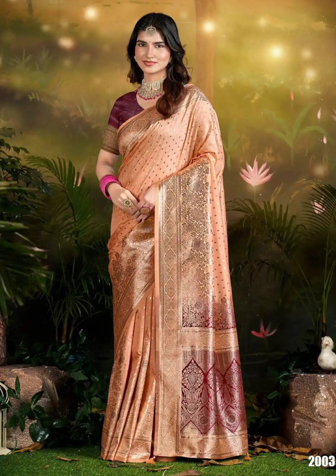Saroj Snehlata Vol 2 Silk Designer Saree 06 Pcs Set