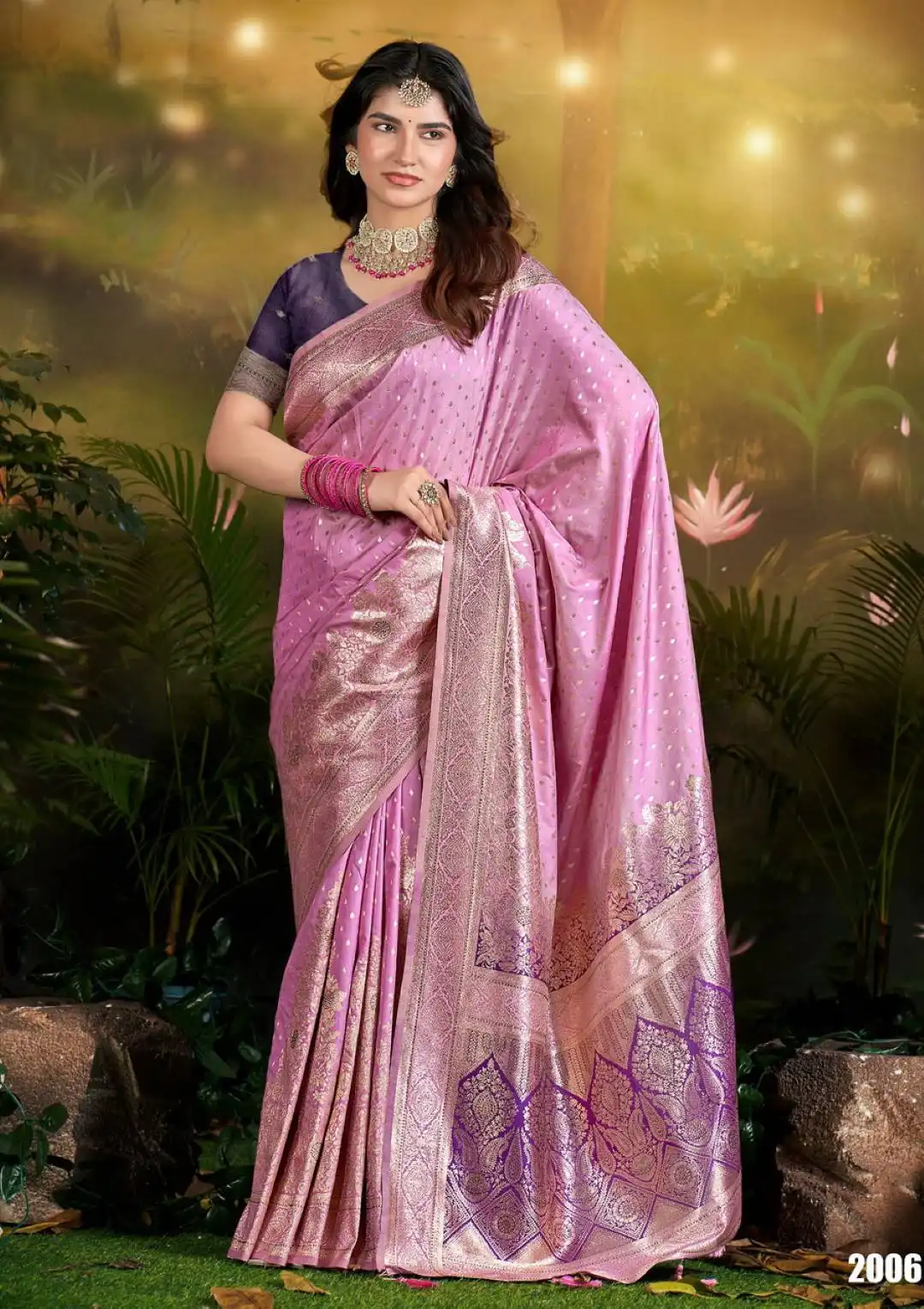 Saroj Snehlata Vol 2 Silk Designer Saree 06 Pcs Set