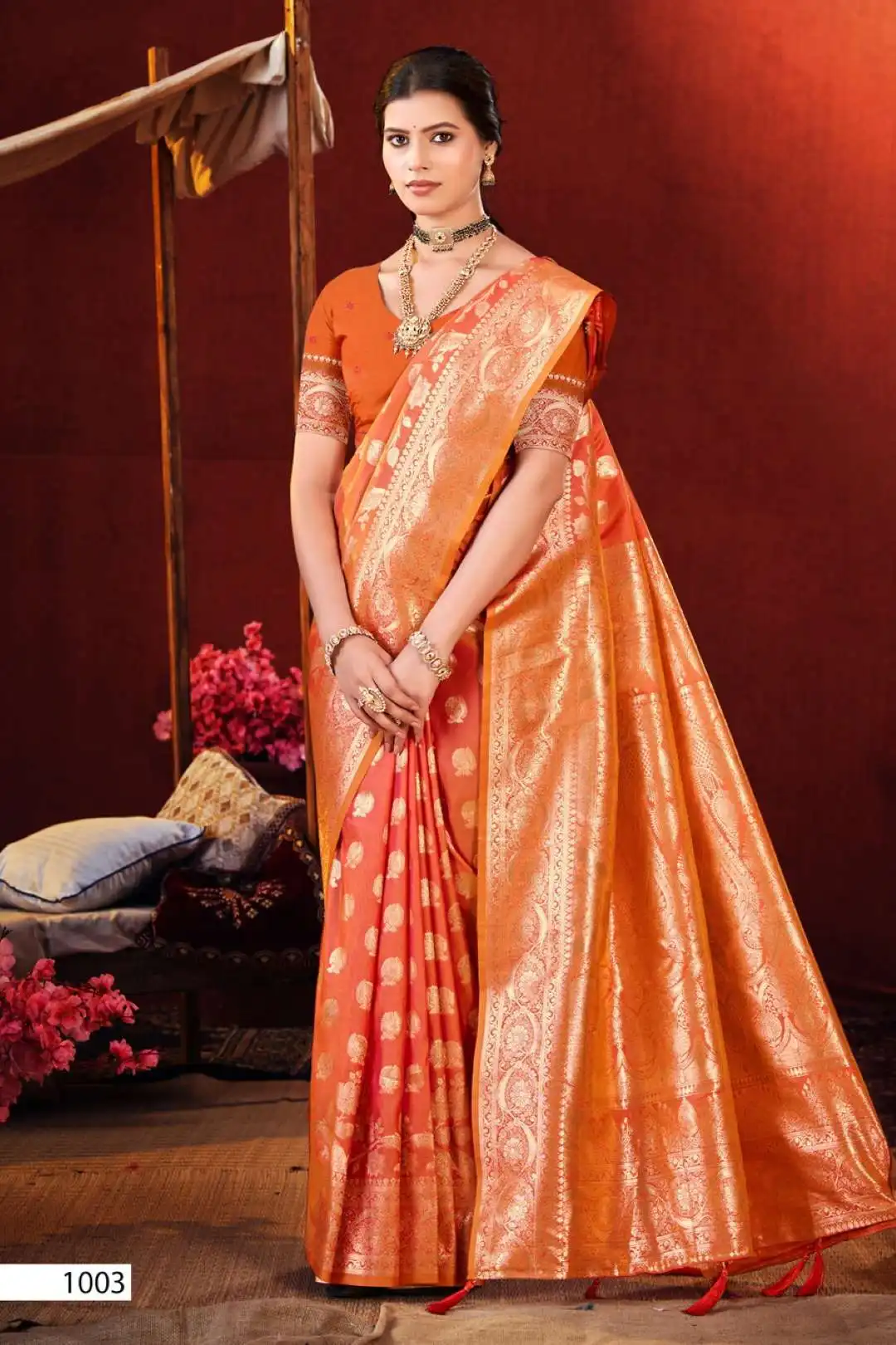 Saroj Ishwari Vol 6 Silk Festival Saree 06 Pcs Set