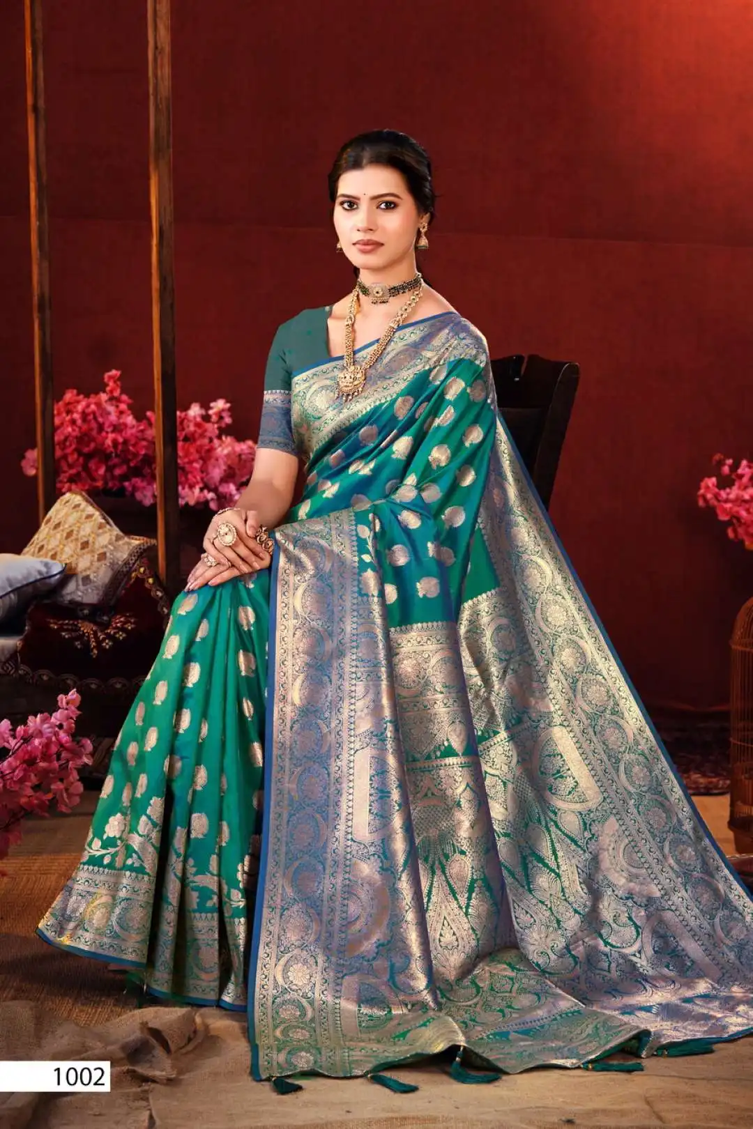 Saroj Ishwari Vol 6 Silk Festival Saree 06 Pcs Set