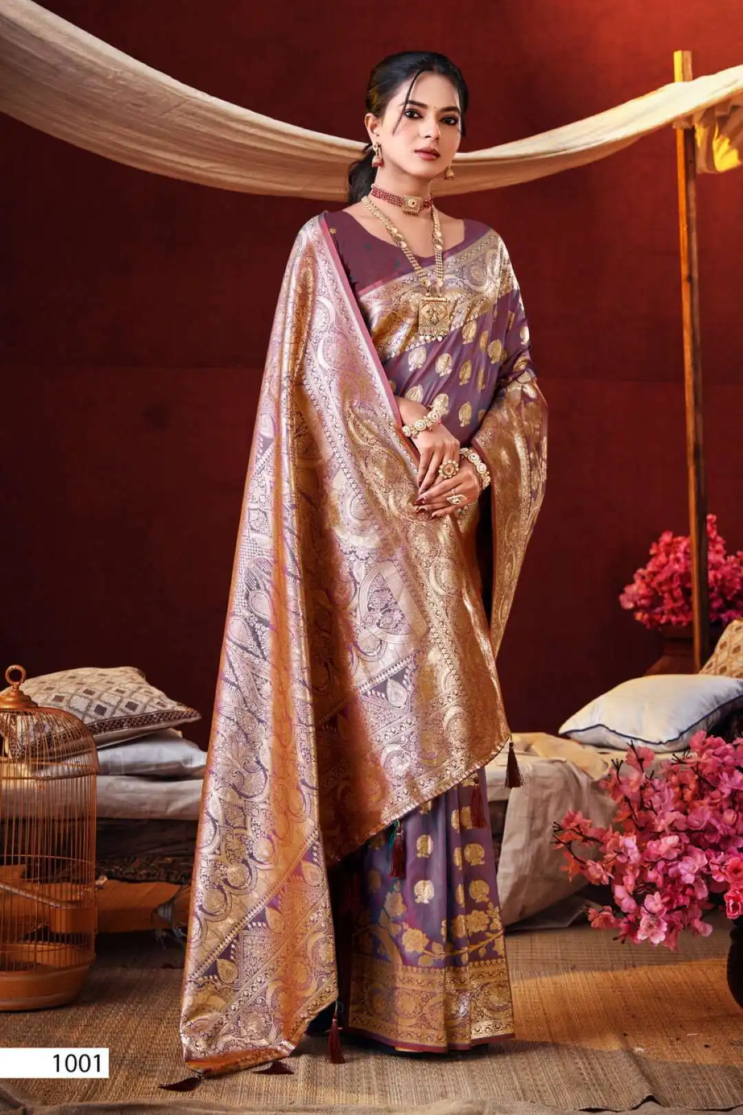 Saroj Ishwari Vol 6 Silk Festival Saree 06 Pcs Set