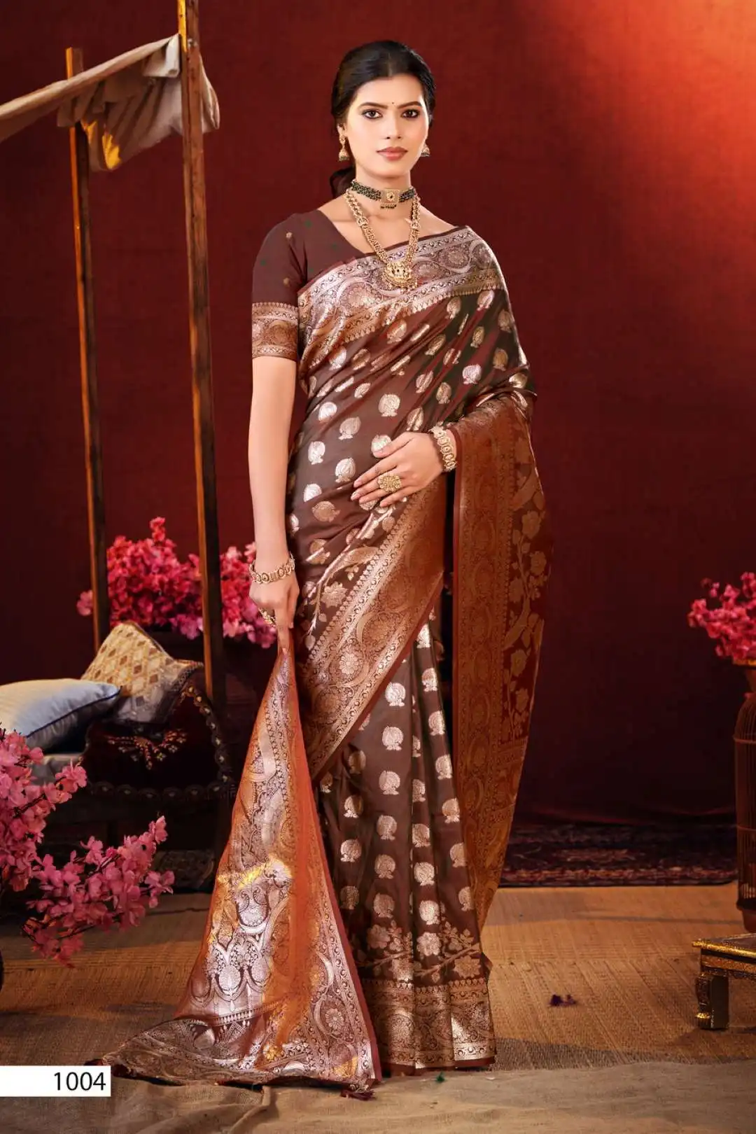 Saroj Ishwari Vol 6 Silk Festival Saree 06 Pcs Set