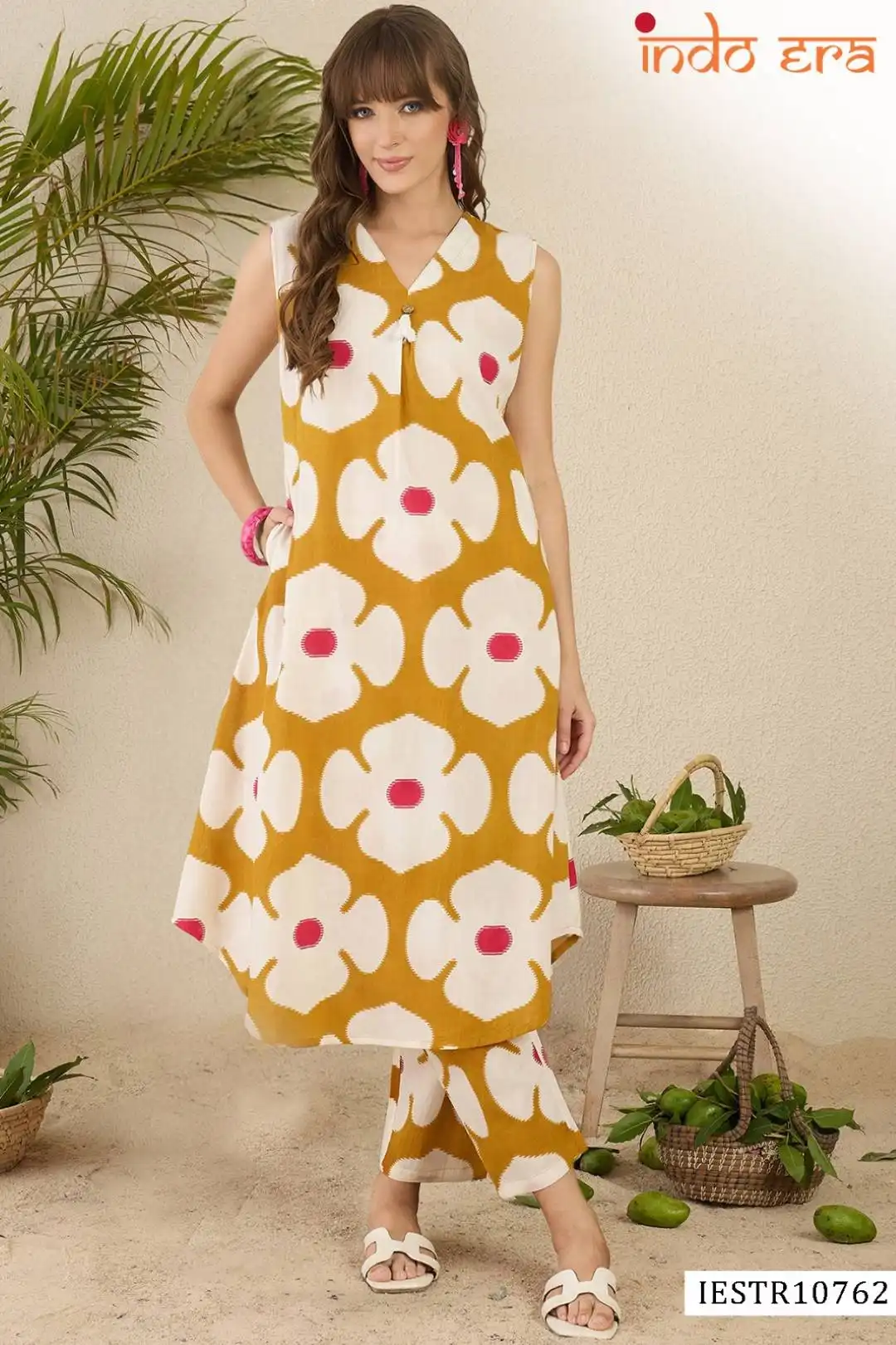 Indo Era 2592 Fancy Fabrics Co Ord Set 07 Pcs Set