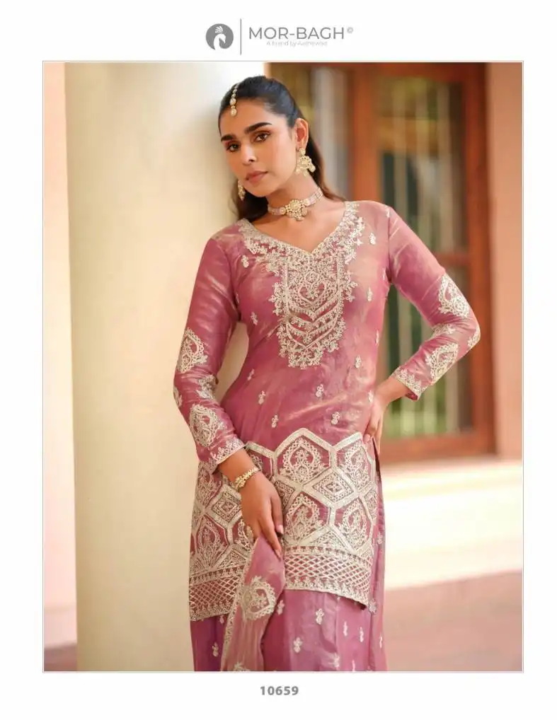 Aashirwad Mor Bagh Manya Silk Salwar Kameez 03 Pcs Set