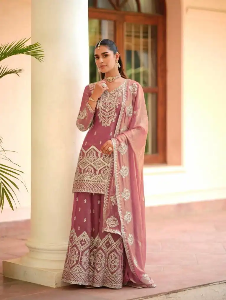 Aashirwad Mor Bagh Manya Silk Salwar Kameez 03 Pcs Set