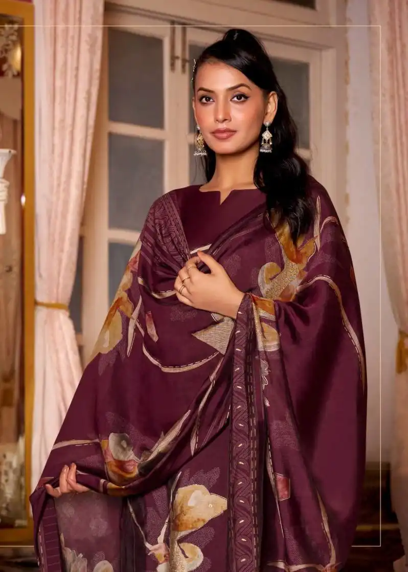 Belliza Parnika Vol 2 Modal Dress Material 06 Pcs Set