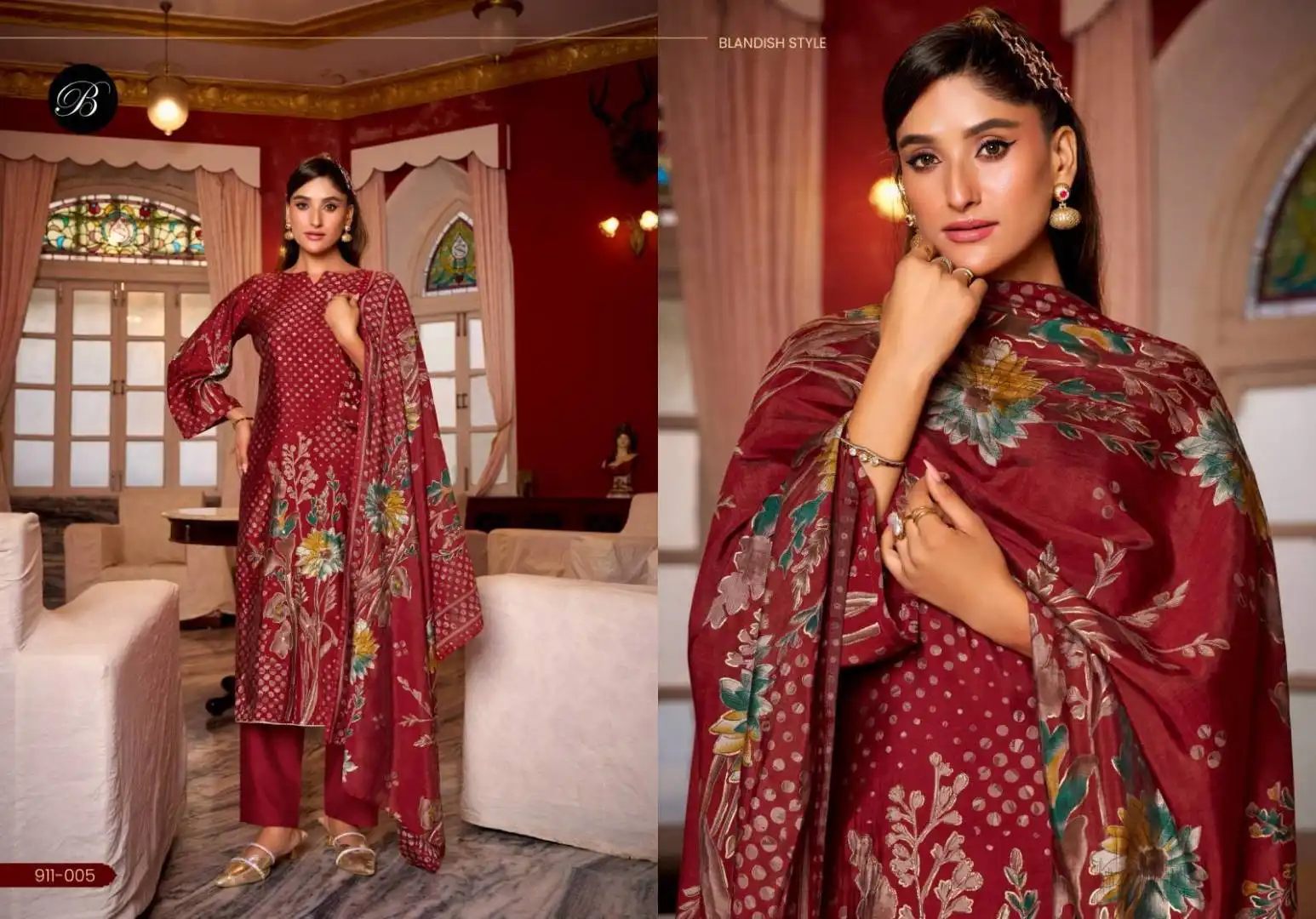 Belliza Parnika Vol 2 Modal Dress Material 06 Pcs Set