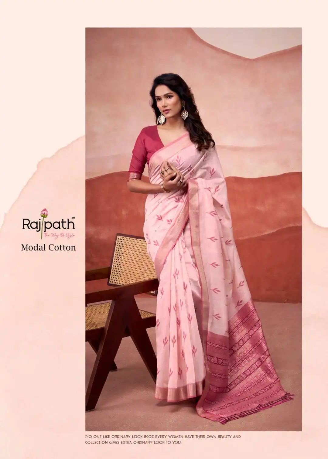 Rajpath Mango Doli Cotton Party Wear Saree 06 Pcs Set
