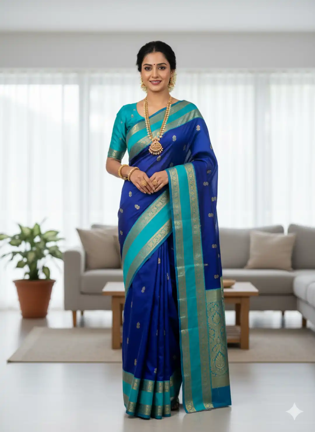 Laxmi 950 Kanijivaram Soft Silk Saree Below 1500