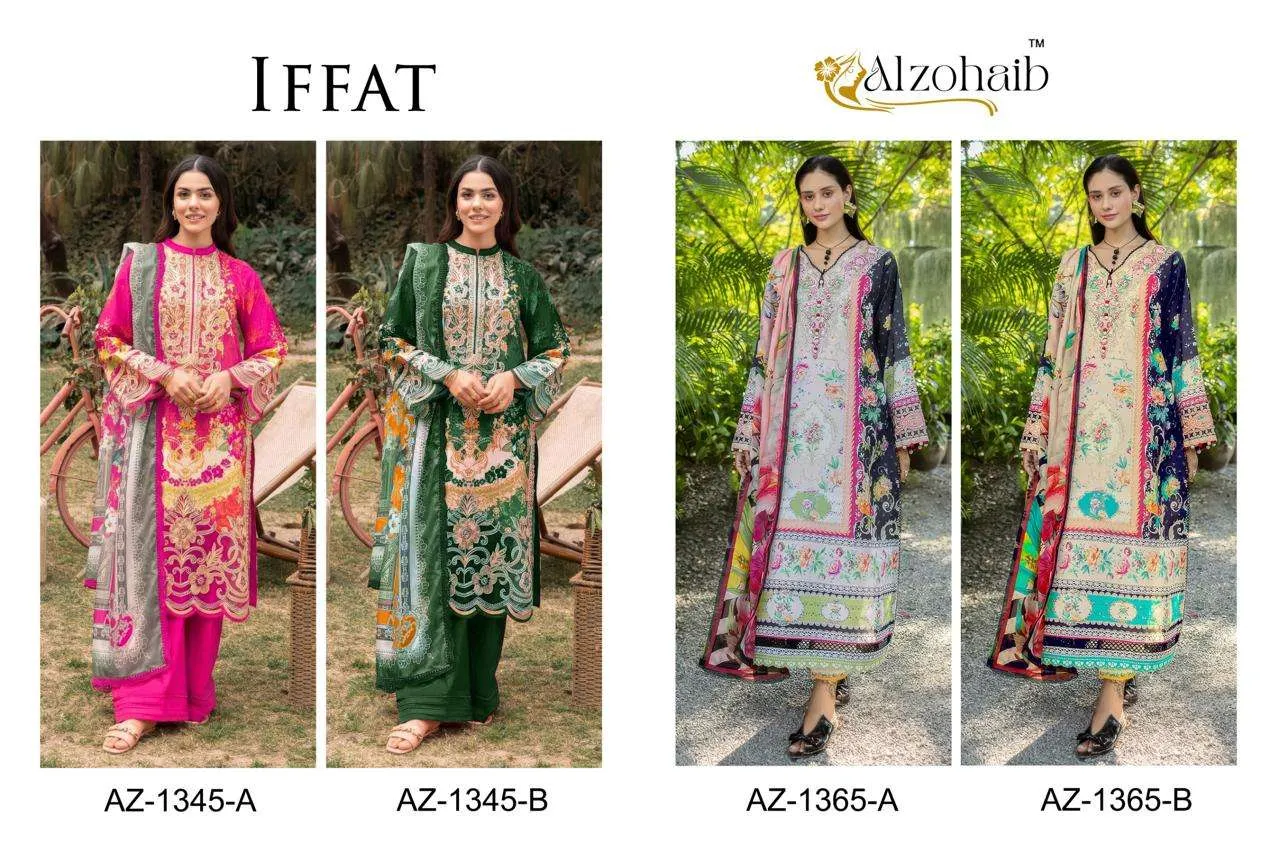 Al Zohaib Design No - 1345 Ab - 1365 Ab