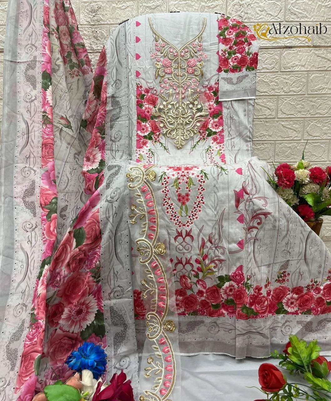 Al Zohaib Design No - 1366 Ab - 1367 Ab