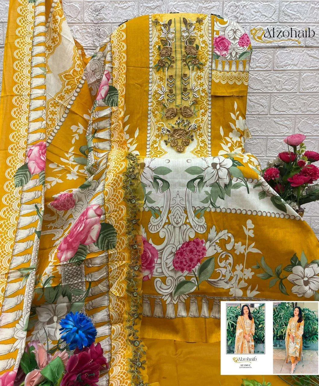 Al Zohaib Design No - 1369 Abcd