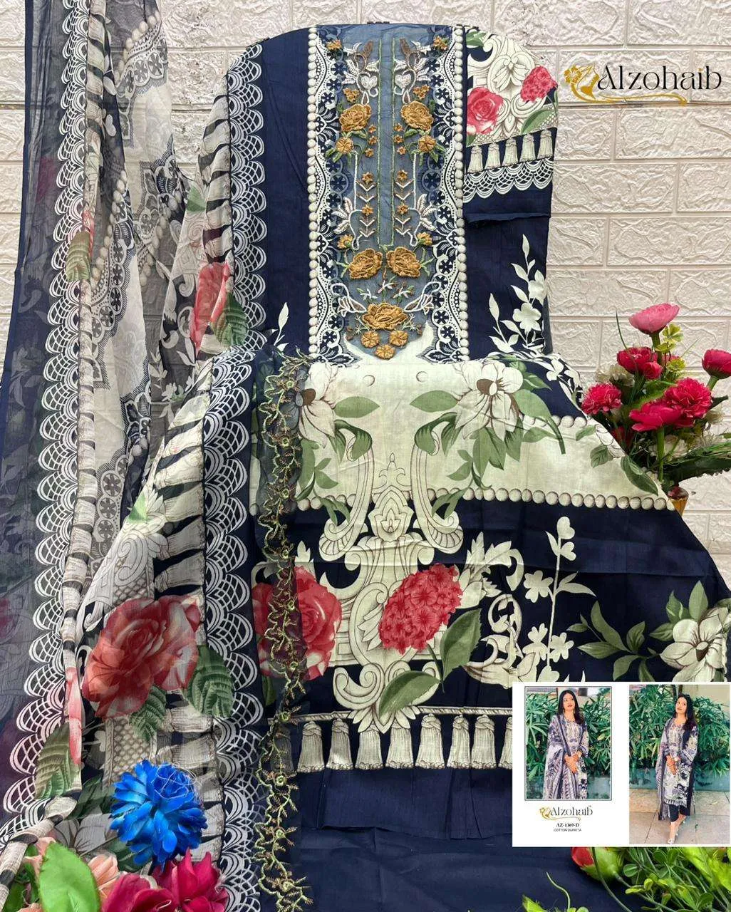 Al Zohaib Design No - 1369 Abcd