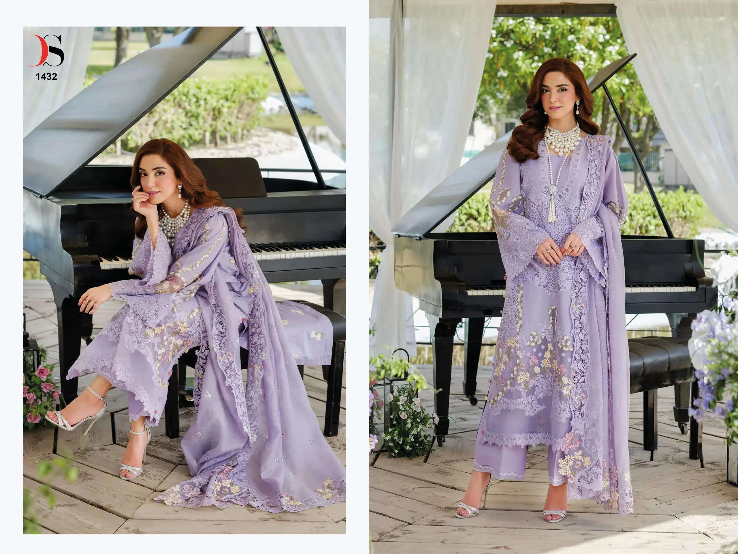 Deepsy Suits Elaf Luxury Lawn 25 Vol 4