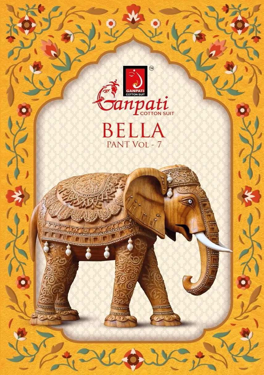 Ganpati Bella Pant Vol 7 Unstitched Suits
