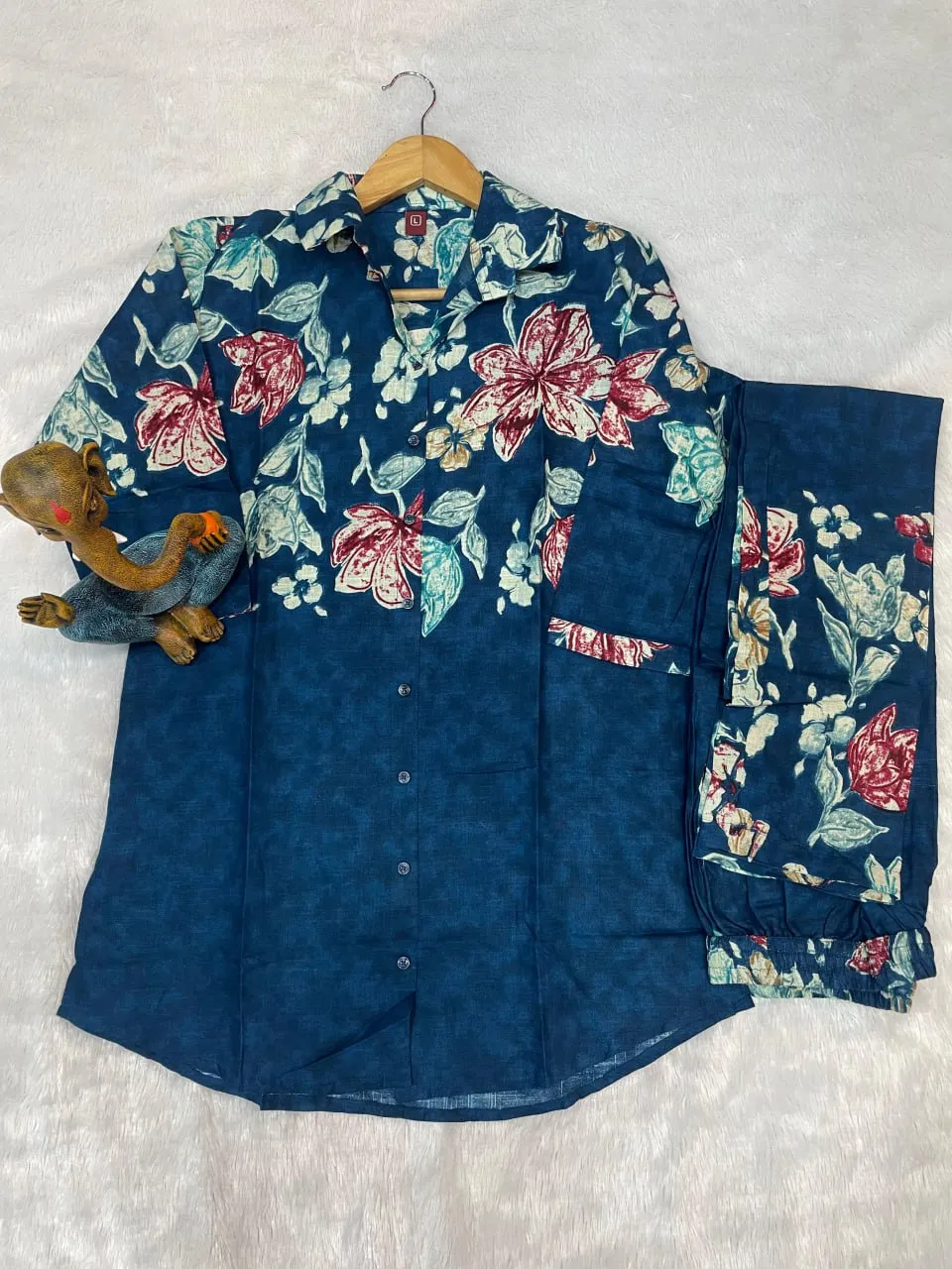 Lila 129 Pure Cotton Designer Co Ord Set Below 1000