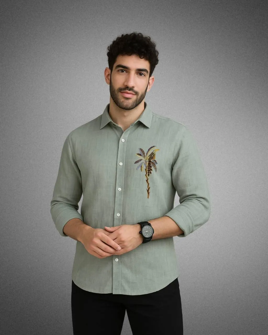 LTT Vol 07 Linen Shirt Collection With Embroidery Work