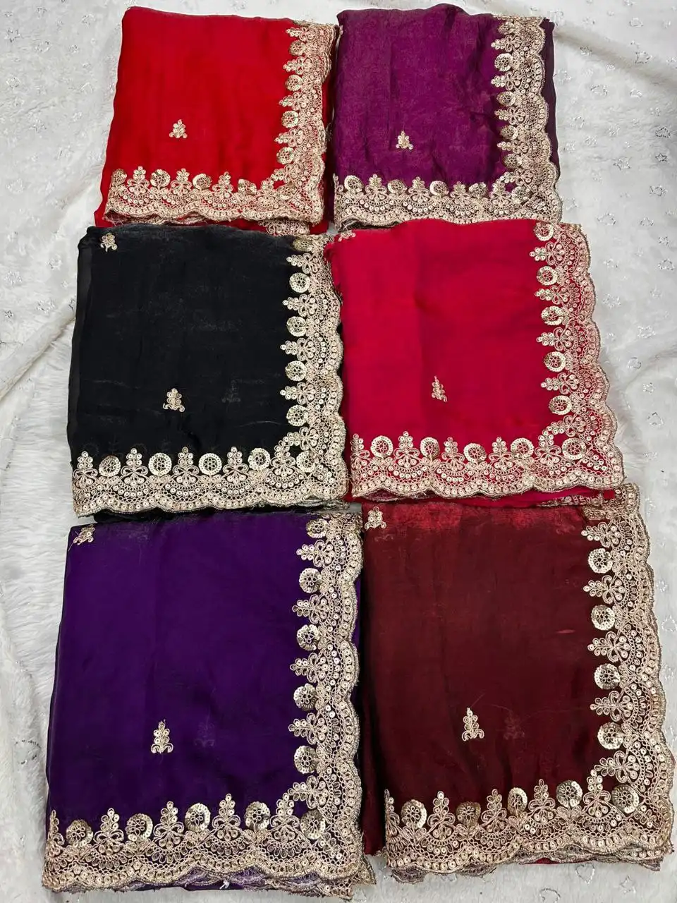 RC1 Vol 62 Spech Silk Blooming Saree 06 Pcs Set