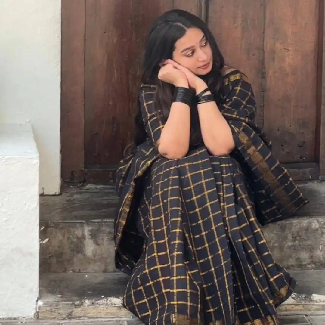 Rani 6053 Black Soft Banarasi Silk Saree Collection