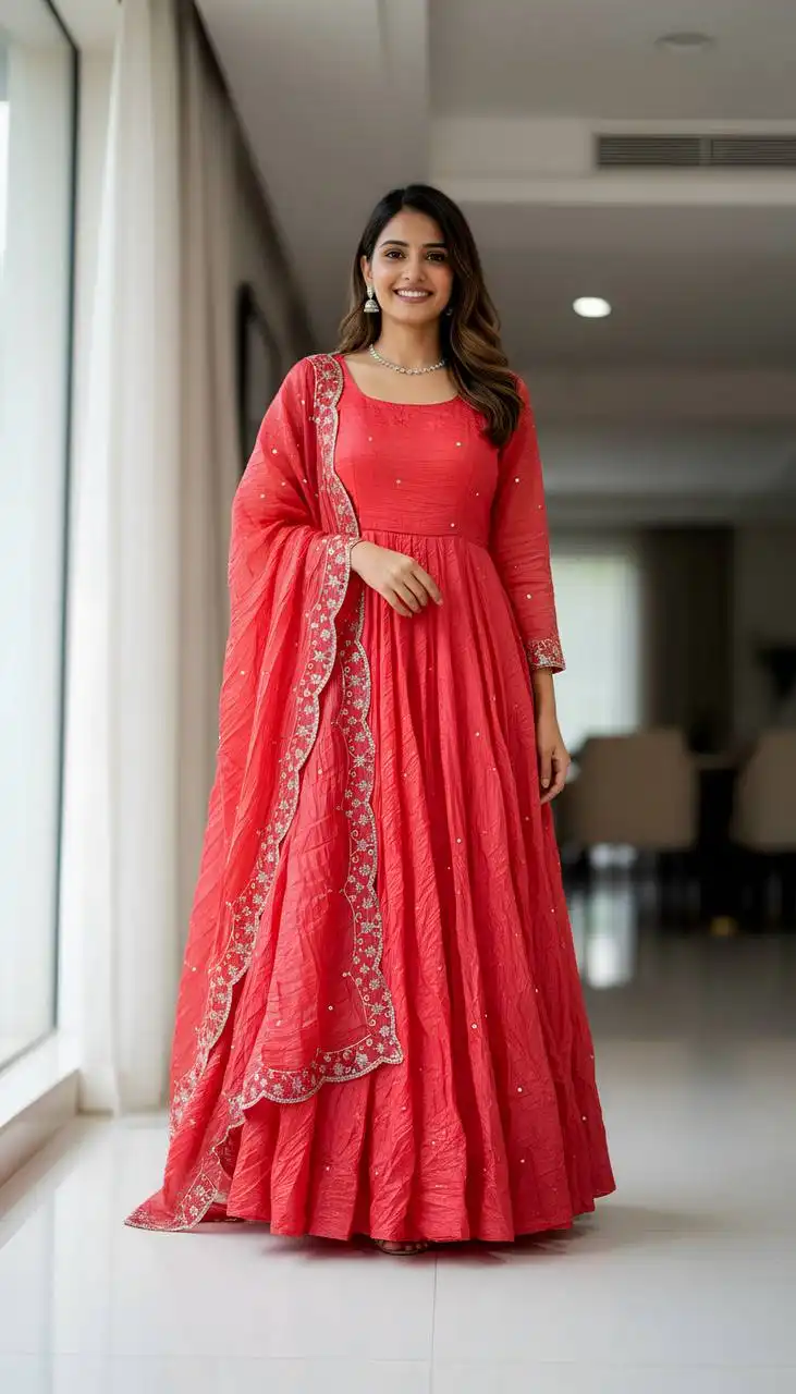 DKT 5101 Candi Cruss Silk Gown Festival Collection