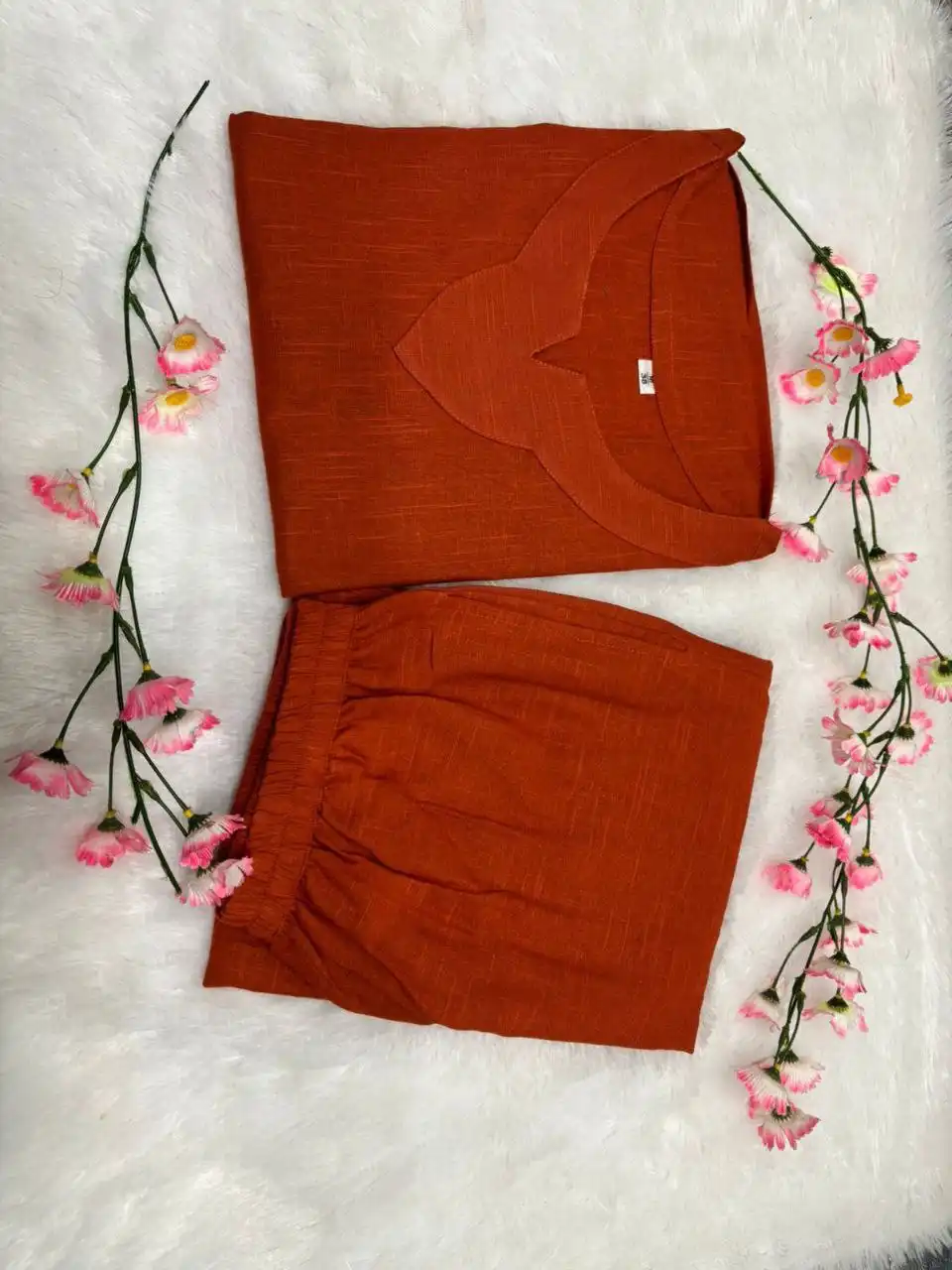 Shiv Vol 37 Slub Cotton Co Ord Set 04 Pcs Set