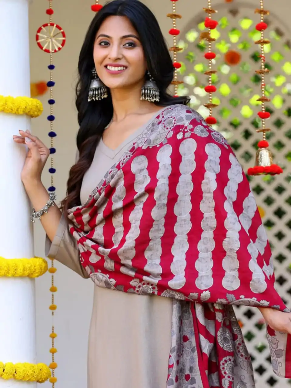 Shiv Vol 44 Grey Cotton Slub Readymade Dress 04 Pcs Set