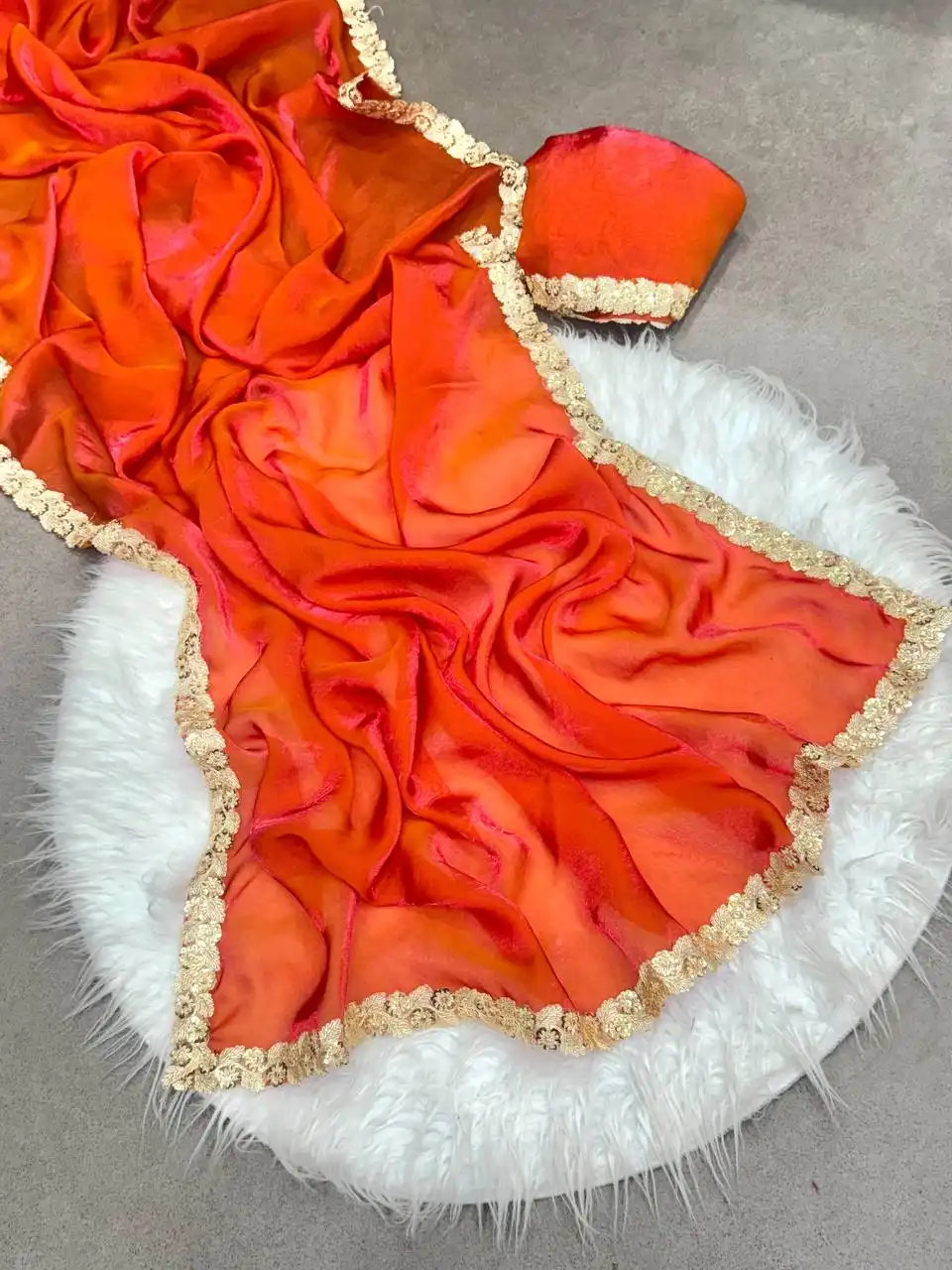 WMS Vol 110 Two Tone Space Silk Saree Collection