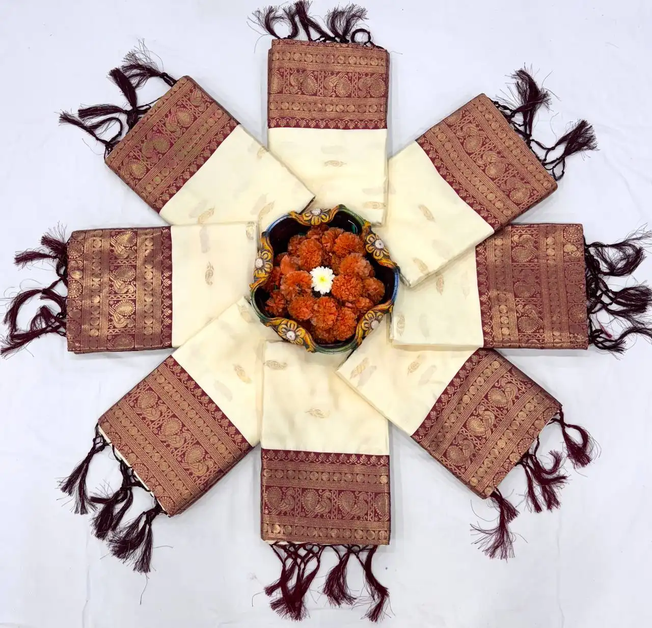 Rani 6057 Soft Banarasi Silk Saree Festive Collection