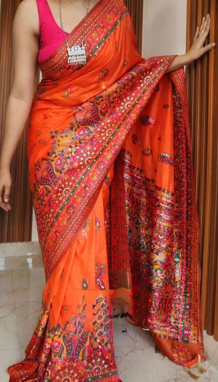 Laxmi 826 Pashmina Silk Saree Festival Collection
