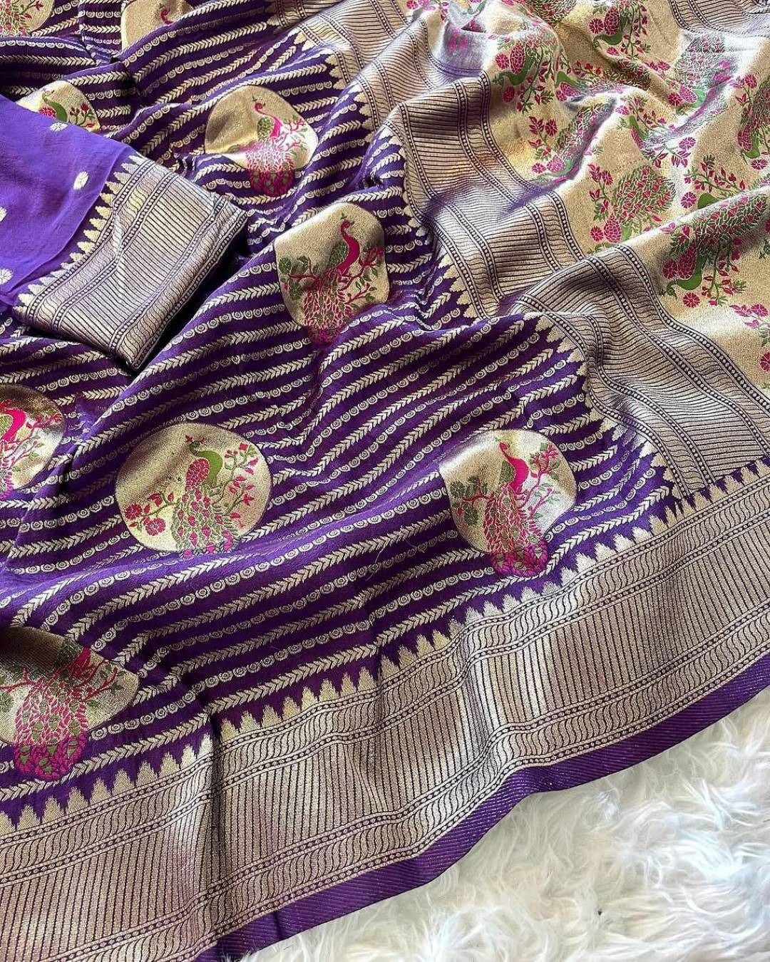 Laxmi 949 Pure Khadi Crepe Silk Saree Collection
