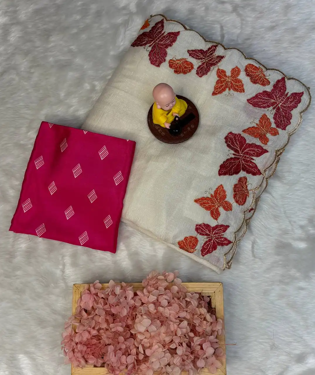 Kusum 783 Soft Blooming Vichitra Saree Below 1500