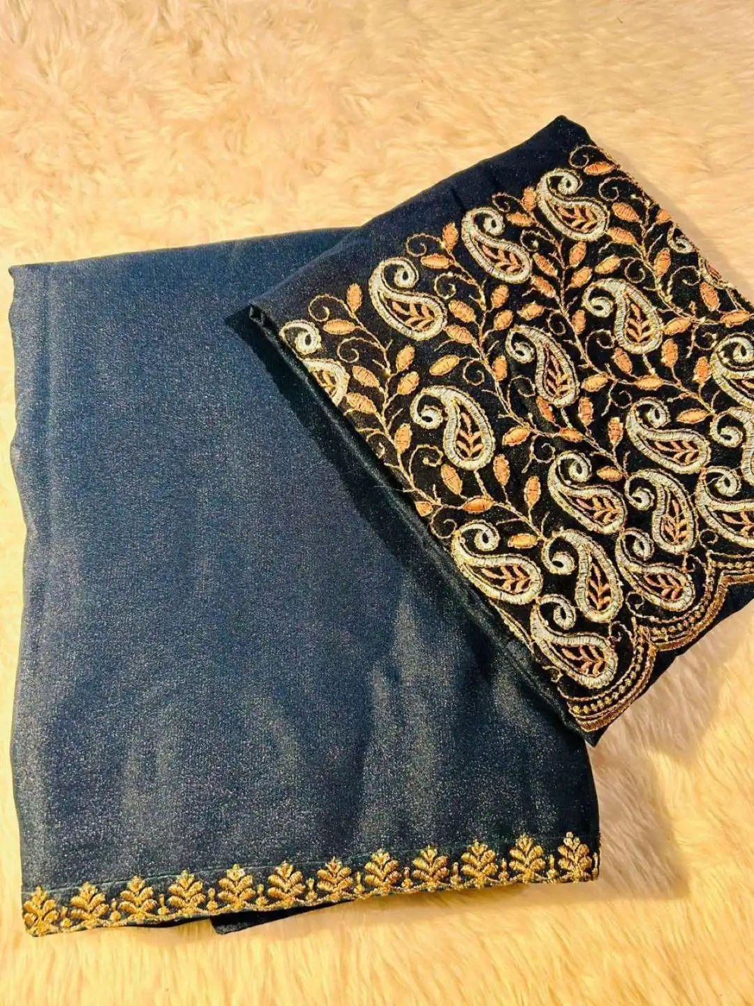 RC1 Vol 62 Satar Georgette Festive Saree 08 Pcs Set