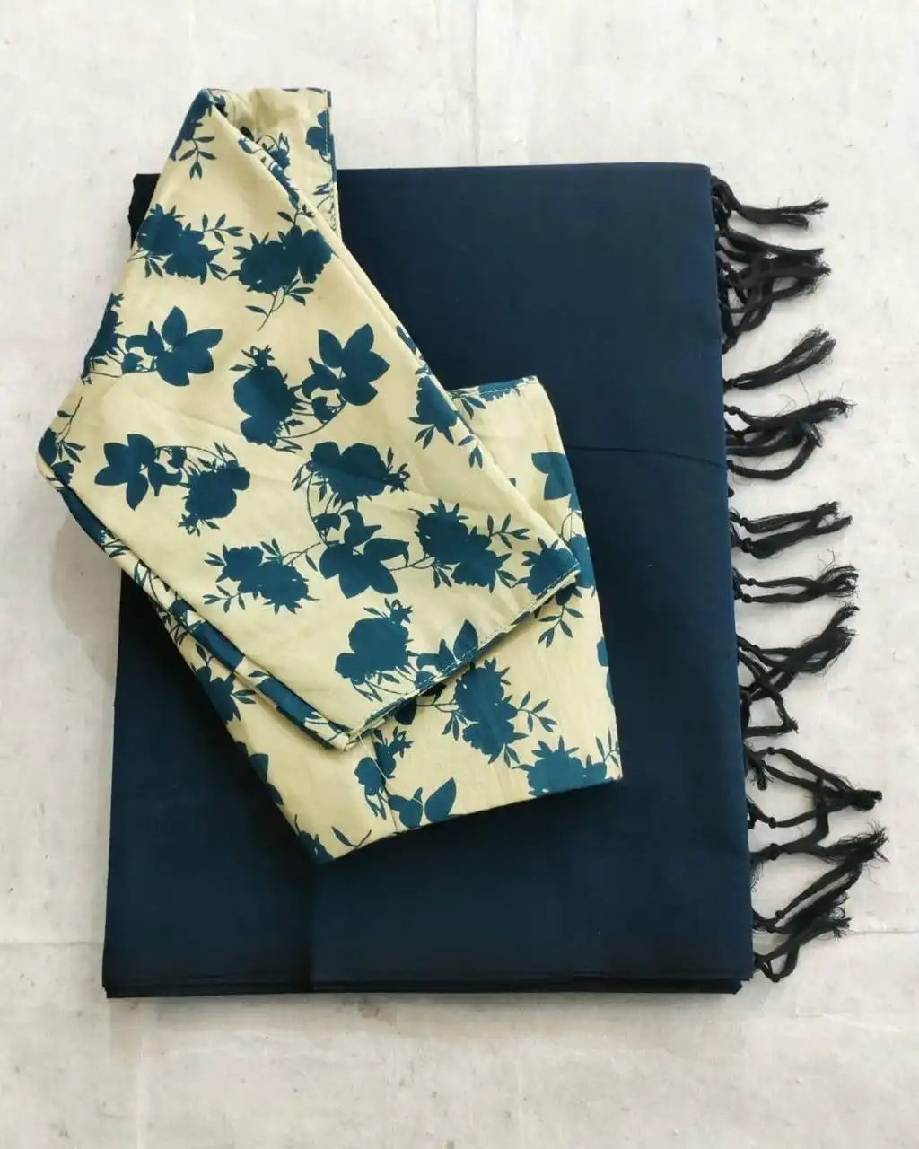 WMS Soft Chanderi Saree With Readymade Blouse 17 Pcs Set