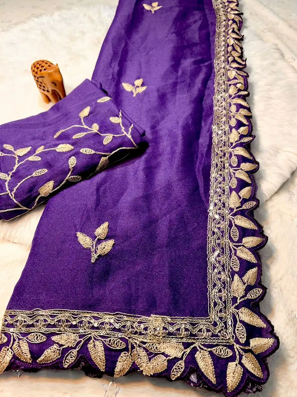 RC1 Vol 72 Star Georgette Festival Saree 04 Pcs Set