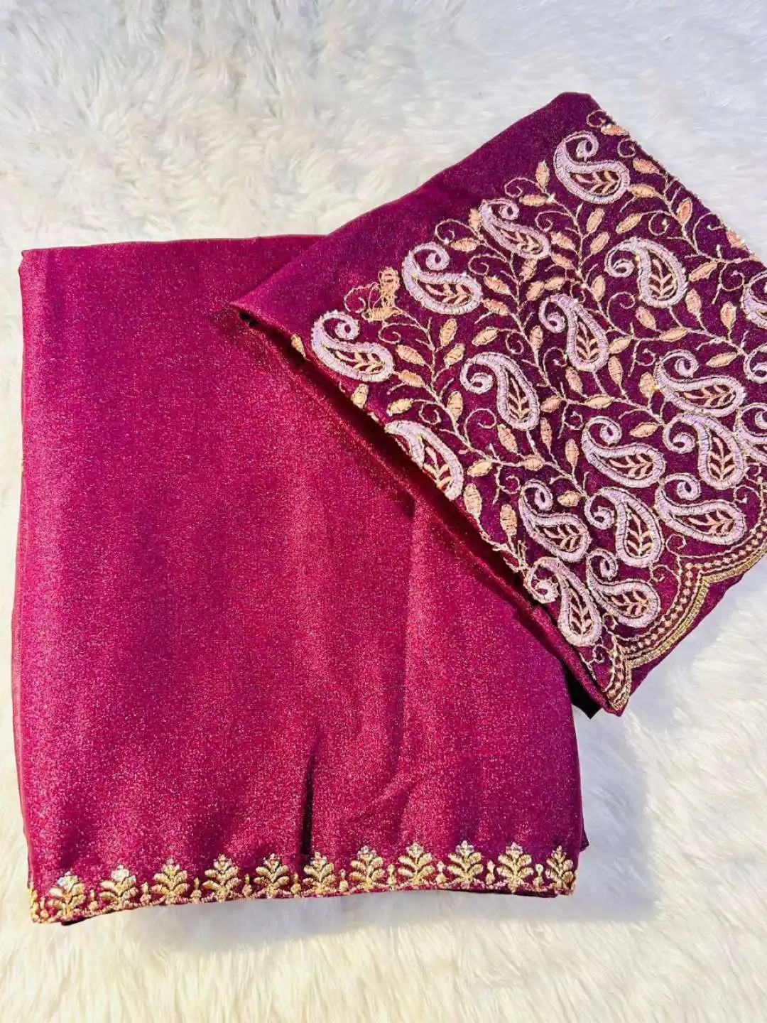 RC1 Vol 62 Satar Georgette Festive Saree 08 Pcs Set