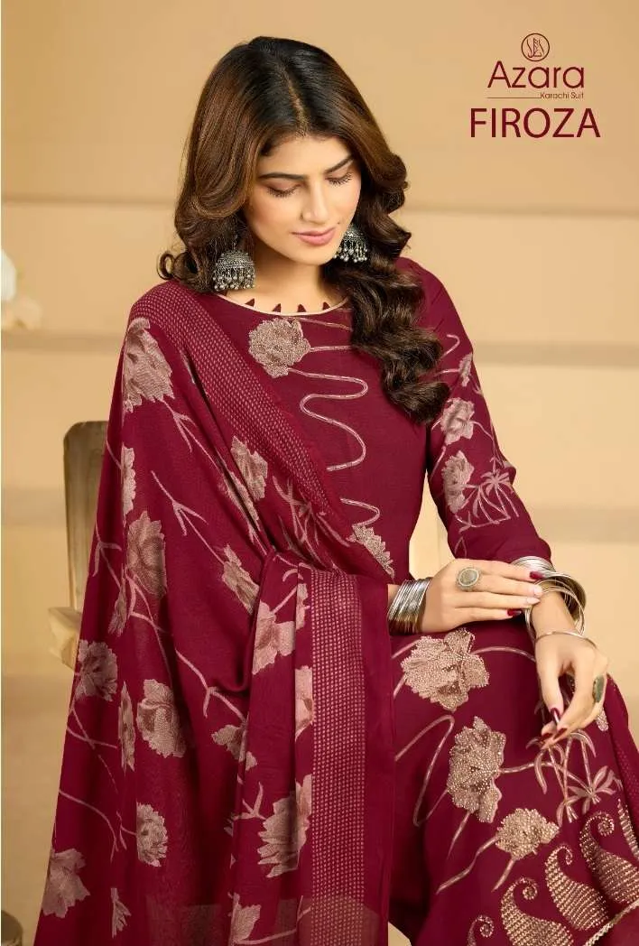 Radhika Fashion Firoza Semi Stitched Suits