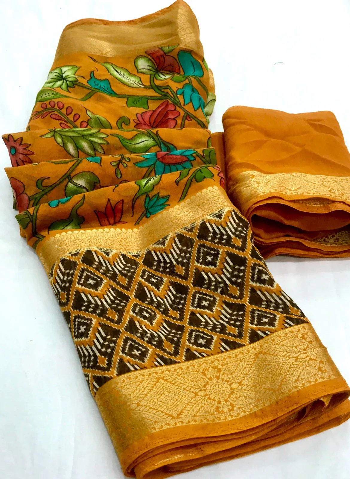 Rajyog Double Jacquard Border 1 Sarees