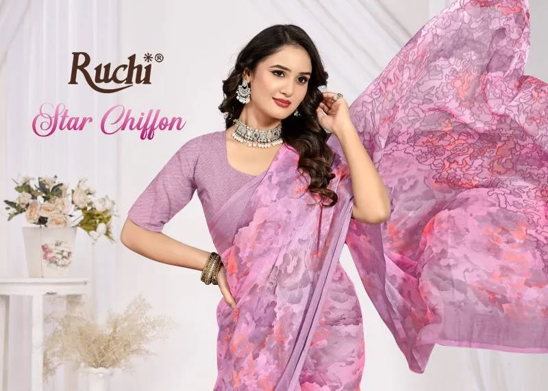 Ruchi Star Chiffon 223 Sarees