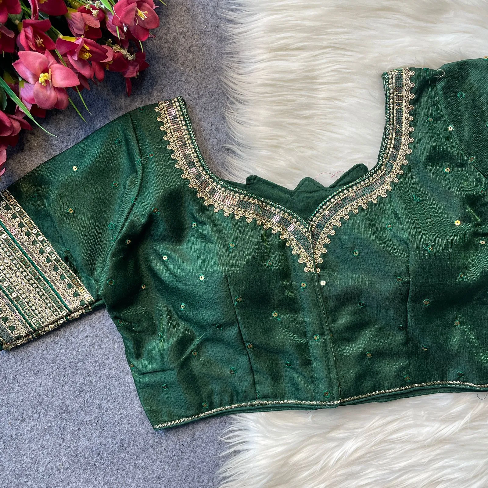 Ruhi Vol 71 Heavy Milan Silk Desgine Bridal Wedding Blouse