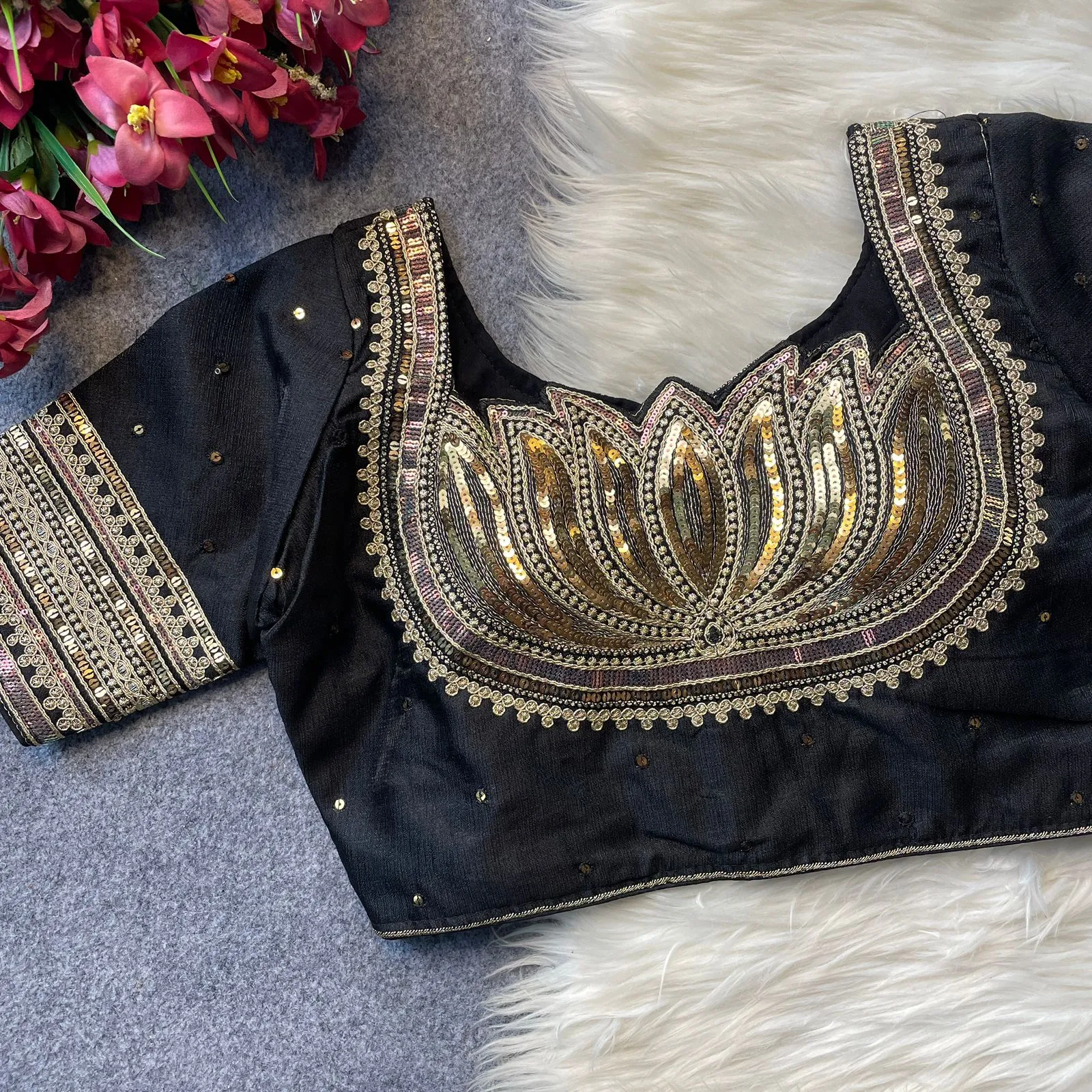 Ruhi Vol 71 Heavy Milan Silk Desgine Bridal Wedding Blouse