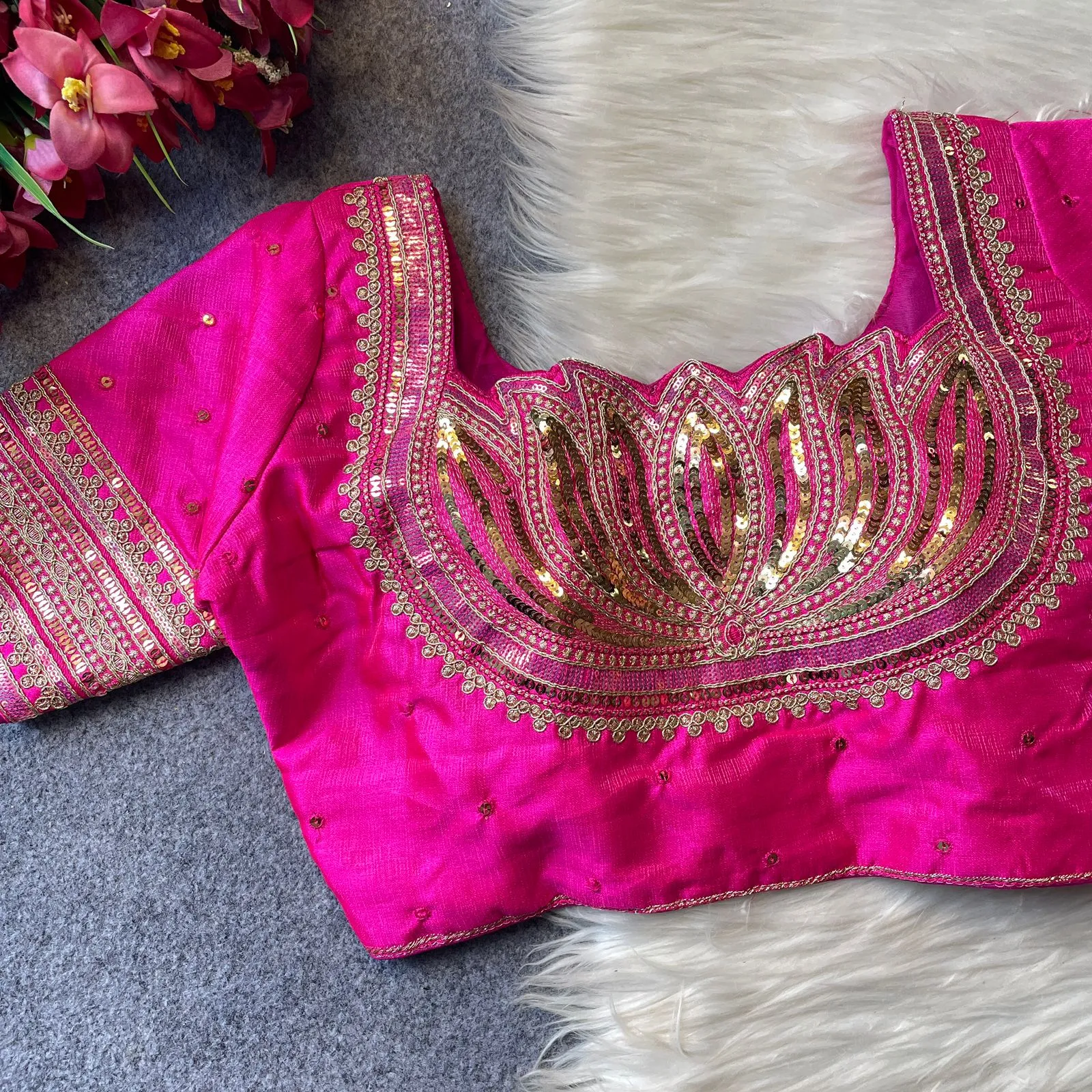 Ruhi Vol 71 Heavy Milan Silk Desgine Bridal Wedding Blouse