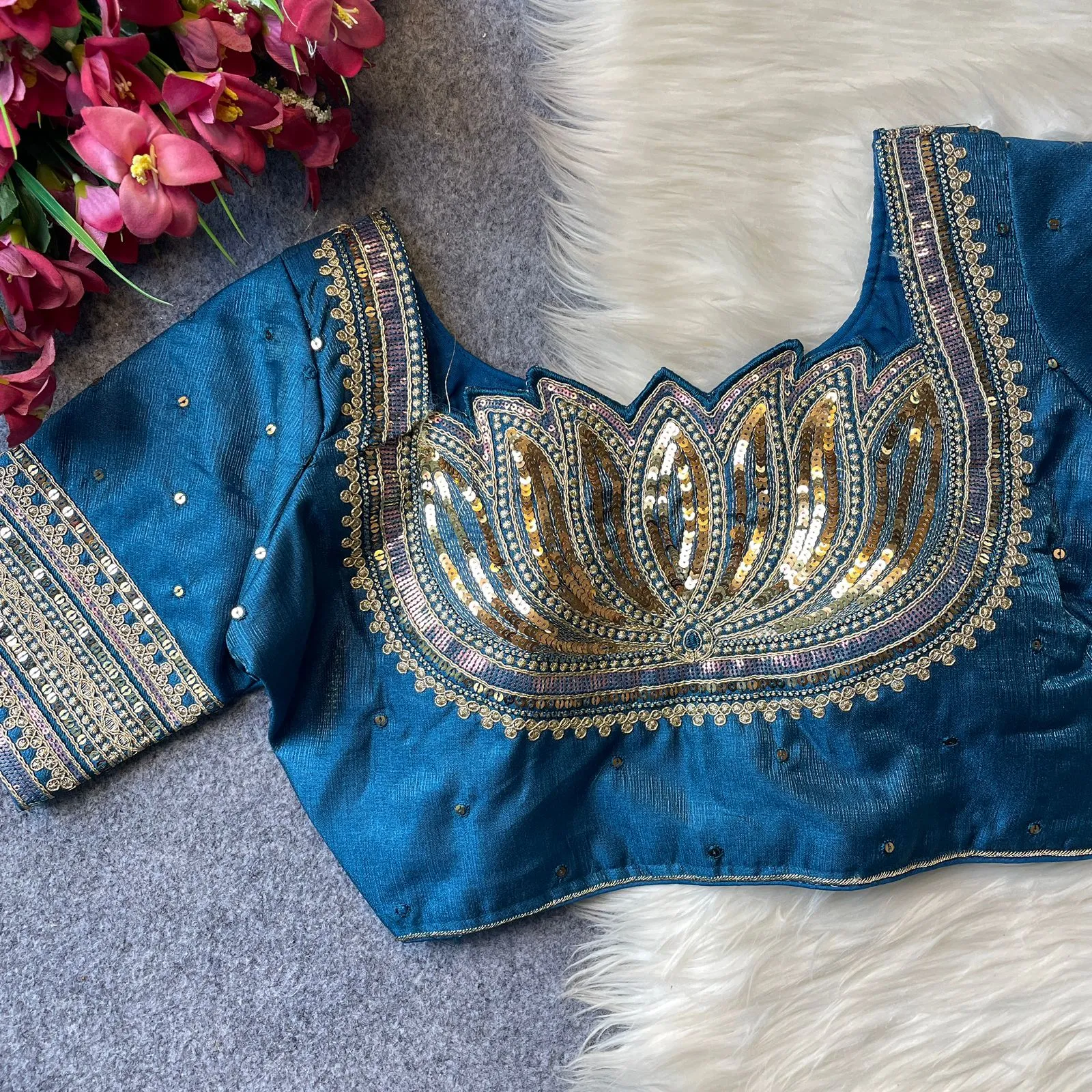 Ruhi Vol 71 Heavy Milan Silk Desgine Bridal Wedding Blouse