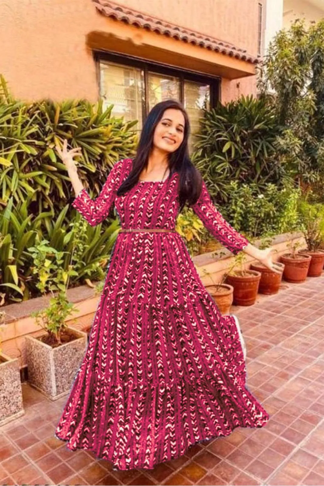 Shiv Vol 73 Georgette Printed Gown Below 500