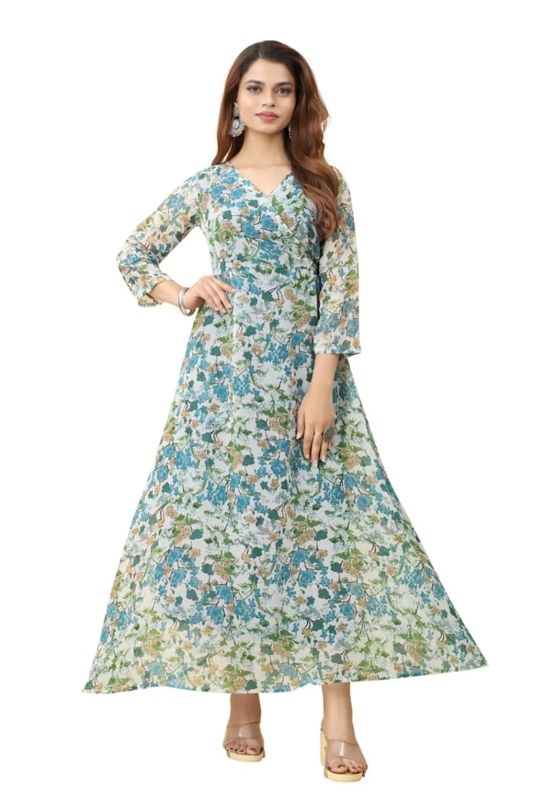 Shiv Vol 81 Georgette Floral Printed Kurtis