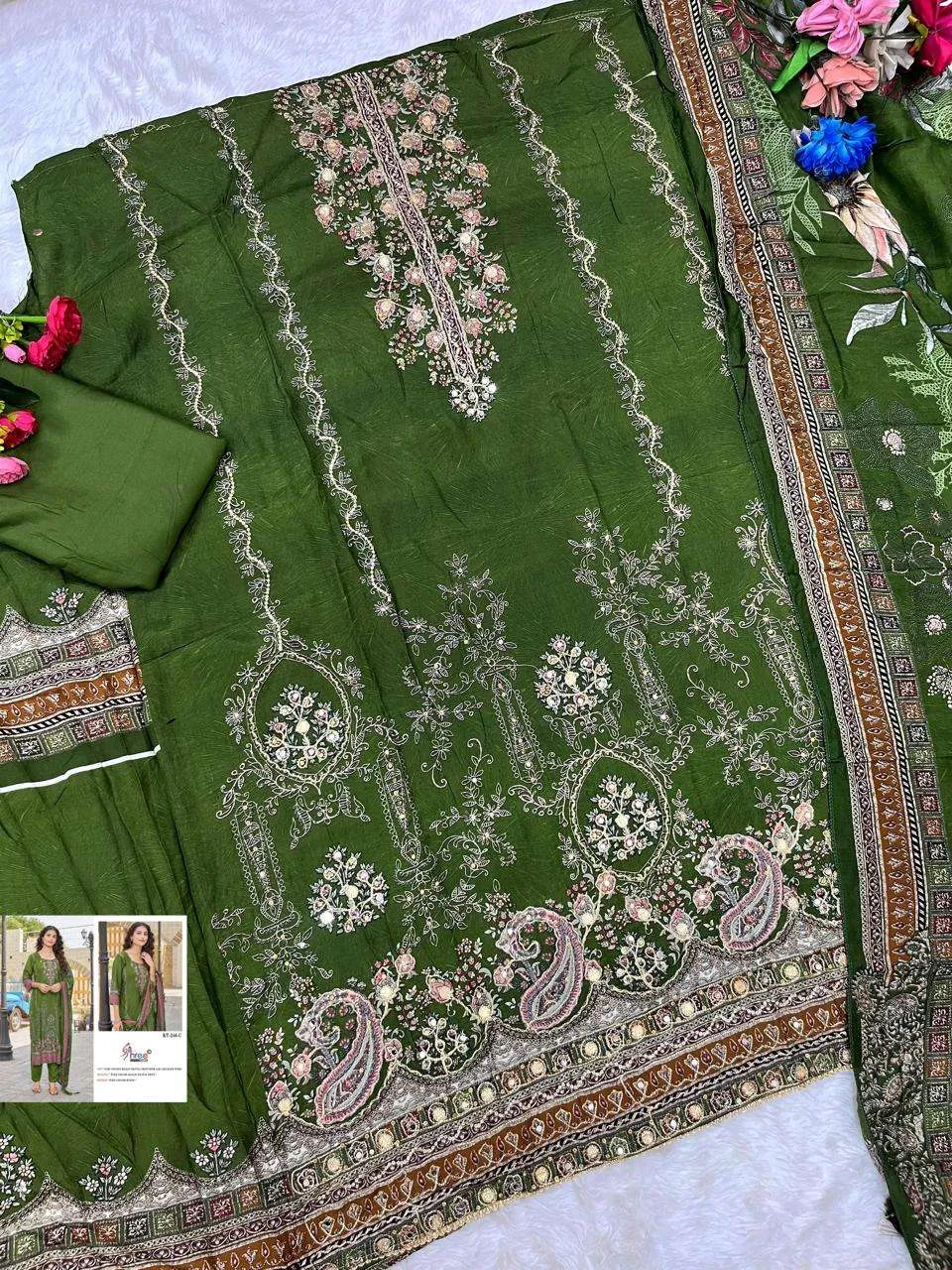 Shree Fab Design No - Kt - 246 Pakistani Suits