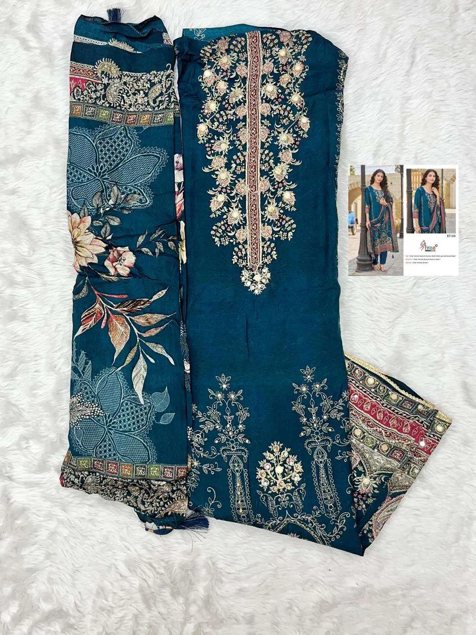 Shree Fab Design No - Kt - 246 Pakistani Suits