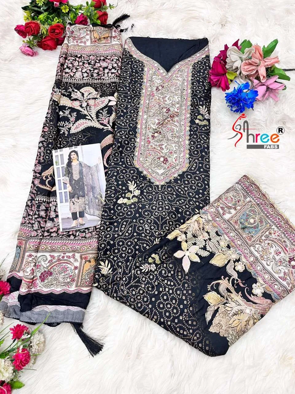 Shree Fab Design No - Kt 296 Pakistani Suits