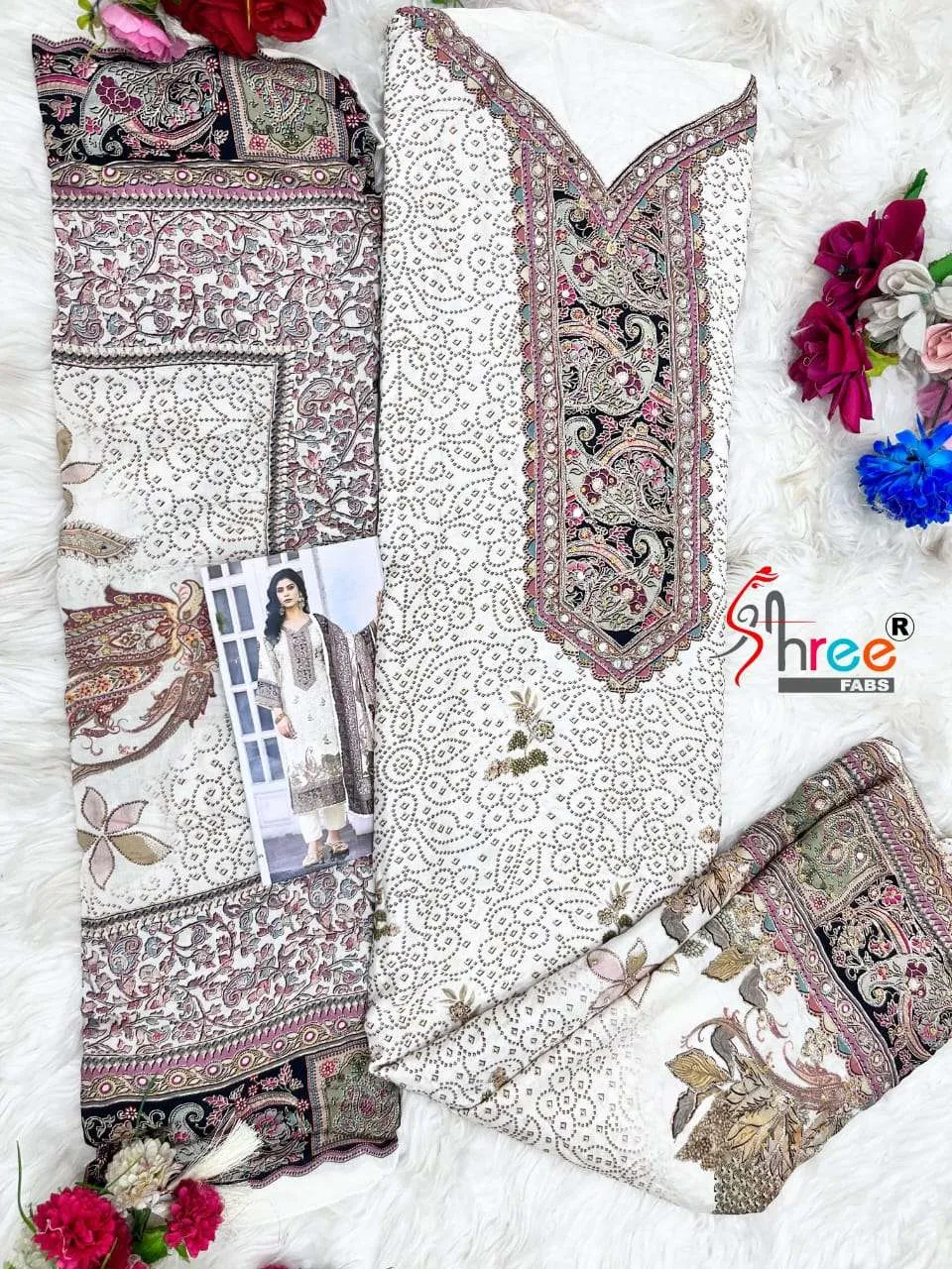 Shree Fab Design No - Kt 296 Pakistani Suits